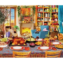 White Mountain Thanksgiving Day Puzzle 1000pcs