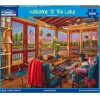 White Mountain Welcome to the Lake Puzzle 1000pcs
