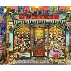 White Mountain Wine & Cheese Shop Puzzle 1000pcs