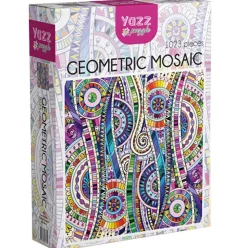 Yazz Puzzle Geometric Mosaic Puzzle 1023pcs