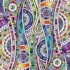 Yazz Puzzle Geometric Mosaic Puzzle 1023pcs