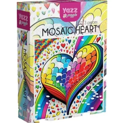 Yazz Puzzle Mosaic Heart Puzzle 1023pcs